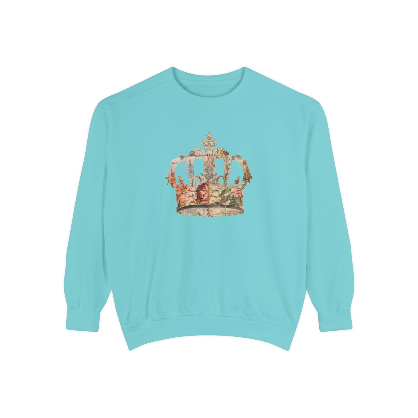 Floral Crown Sweatshirt