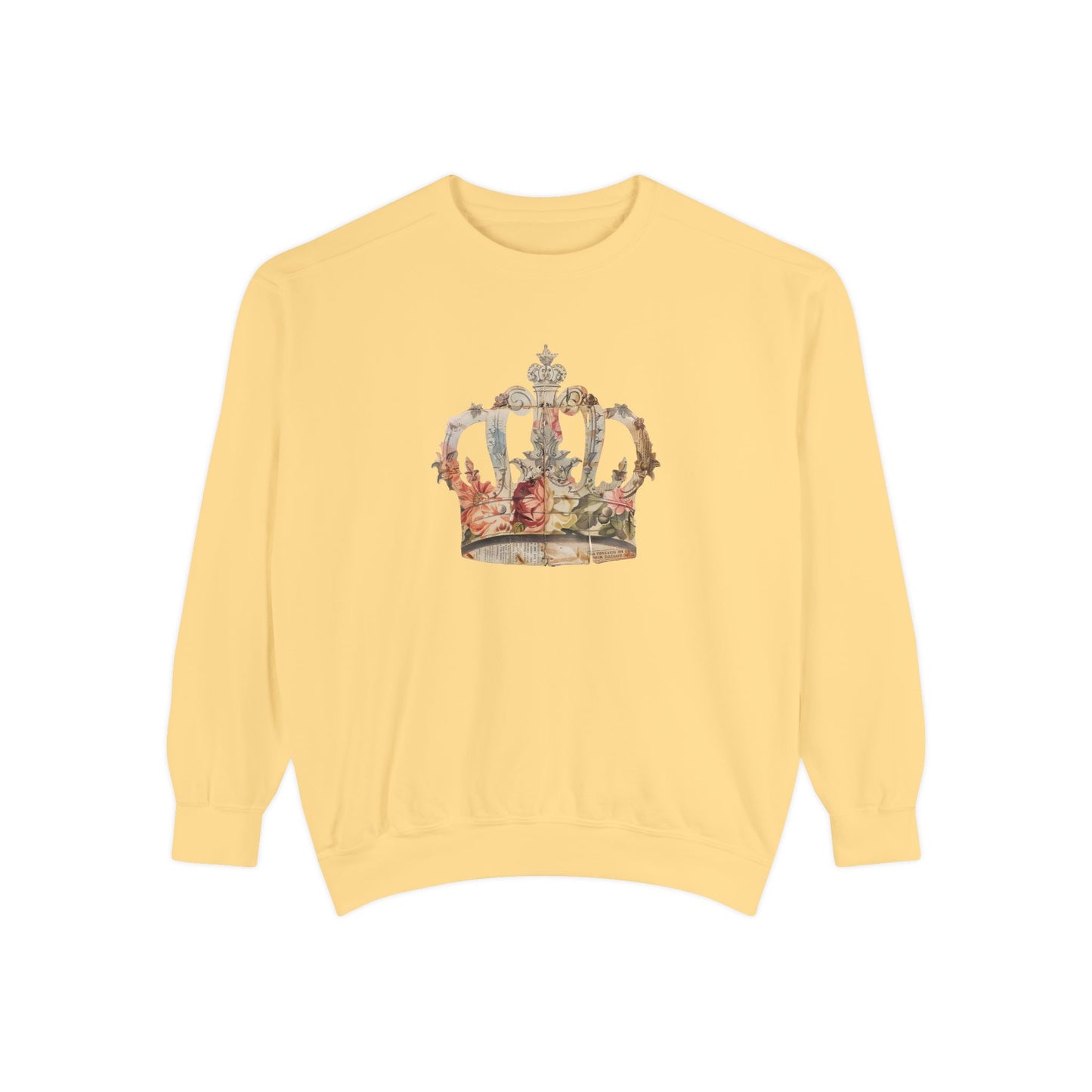 Floral Crown Sweatshirt