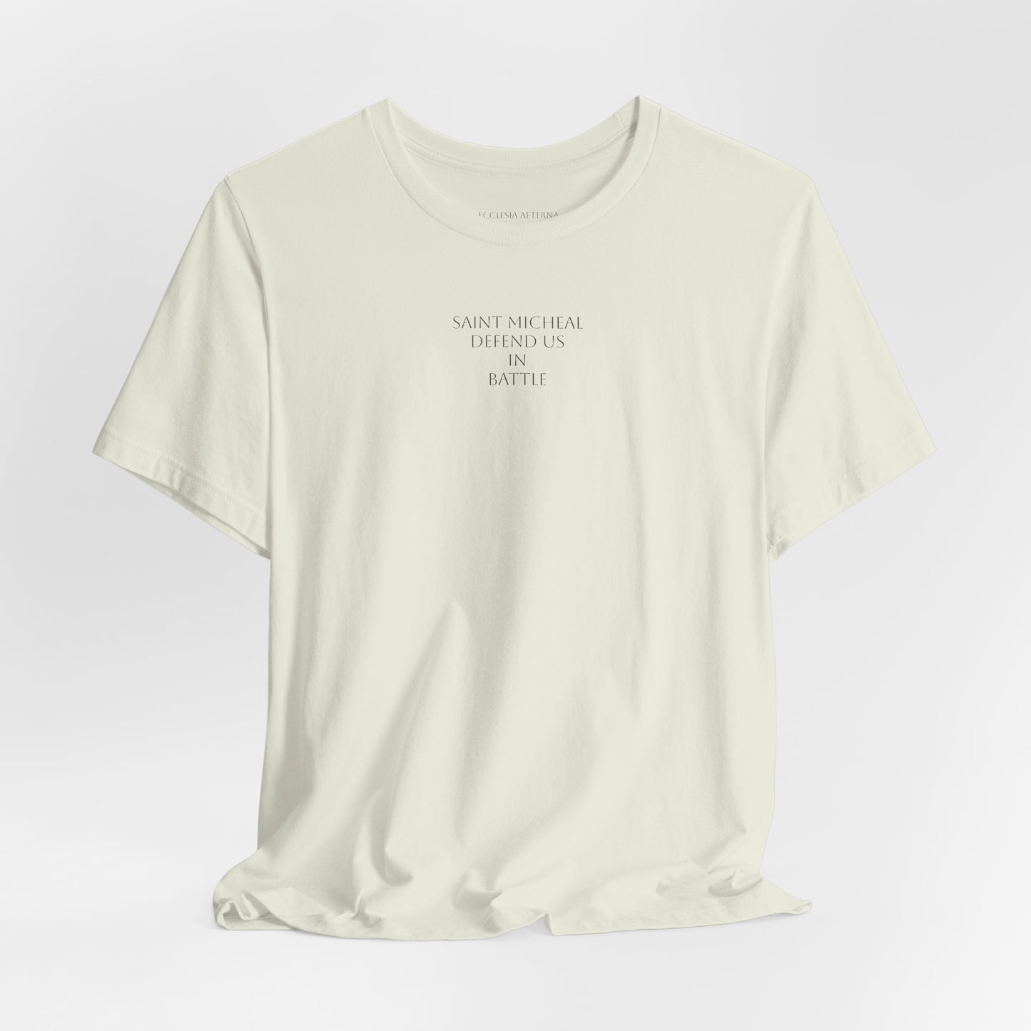 Saint Micheal "Defend us in Battle" Short Sleeve
