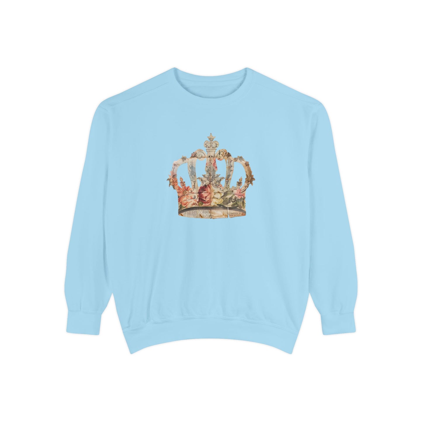 Floral Crown Sweatshirt