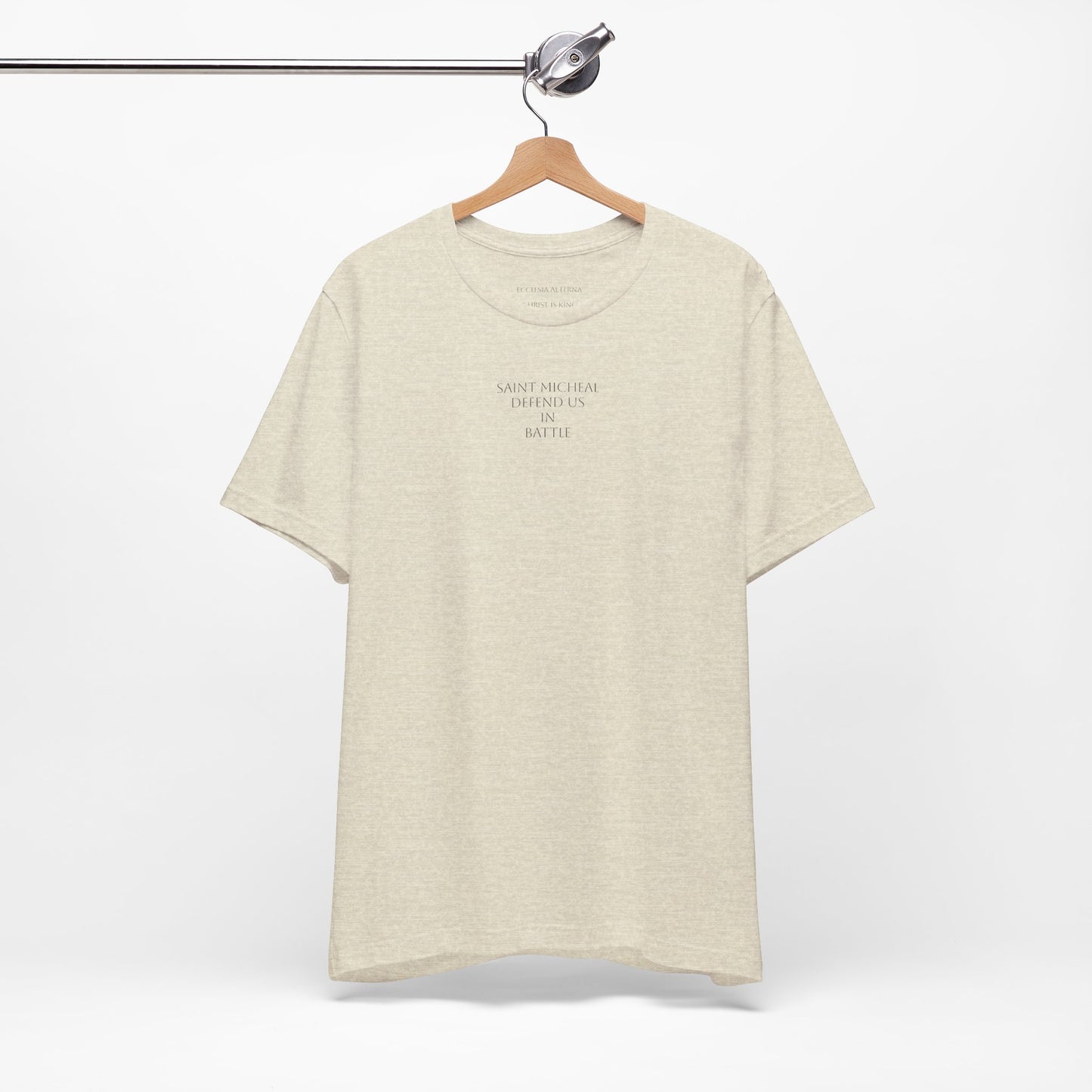 Saint Micheal "Defend us in Battle" Short Sleeve