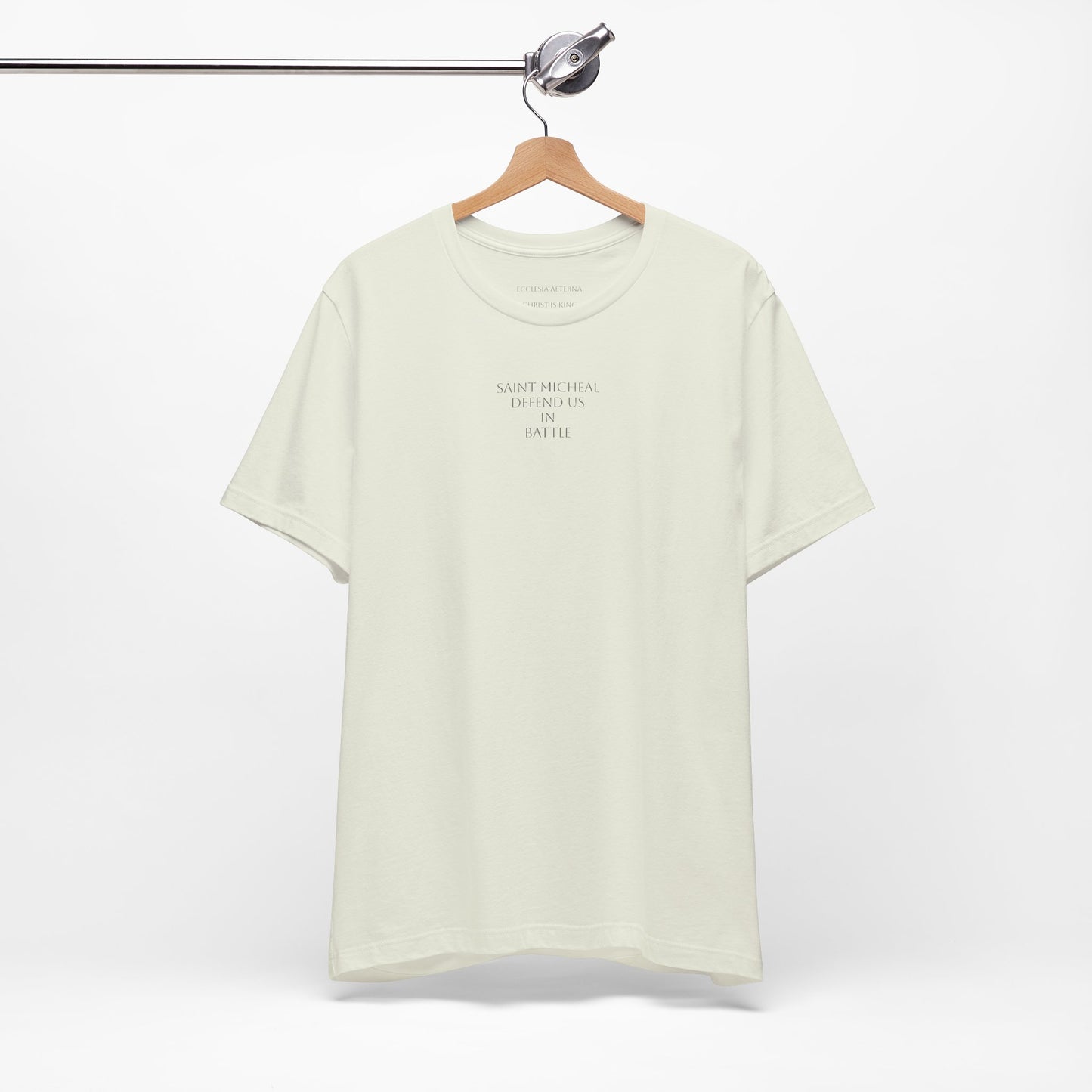 Saint Micheal "Defend us in Battle" Short Sleeve