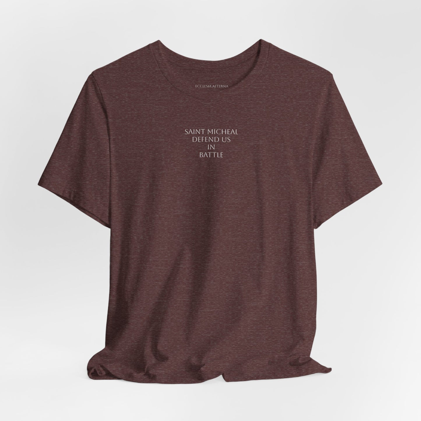 Saint Micheal "Defend us in Battle" Short Sleeve