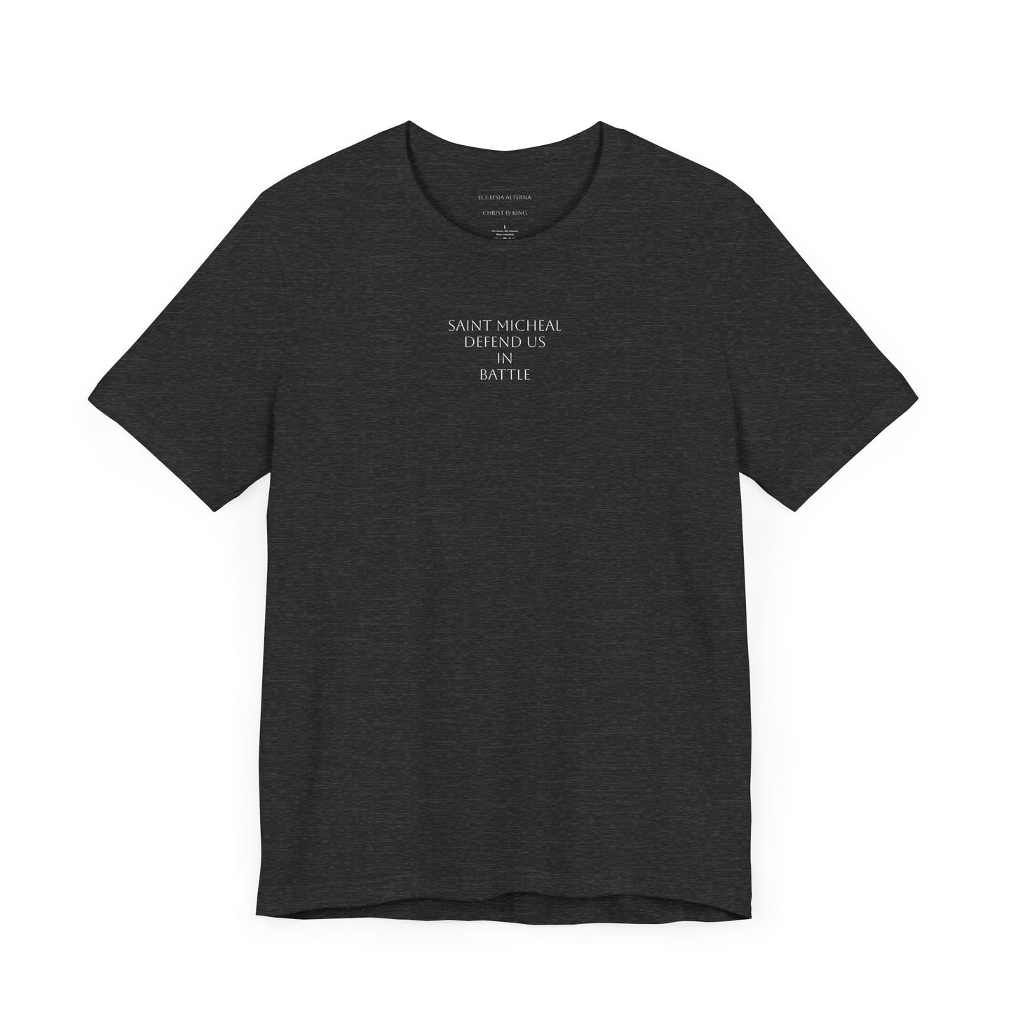 Saint Micheal "Defend us in Battle" Short Sleeve