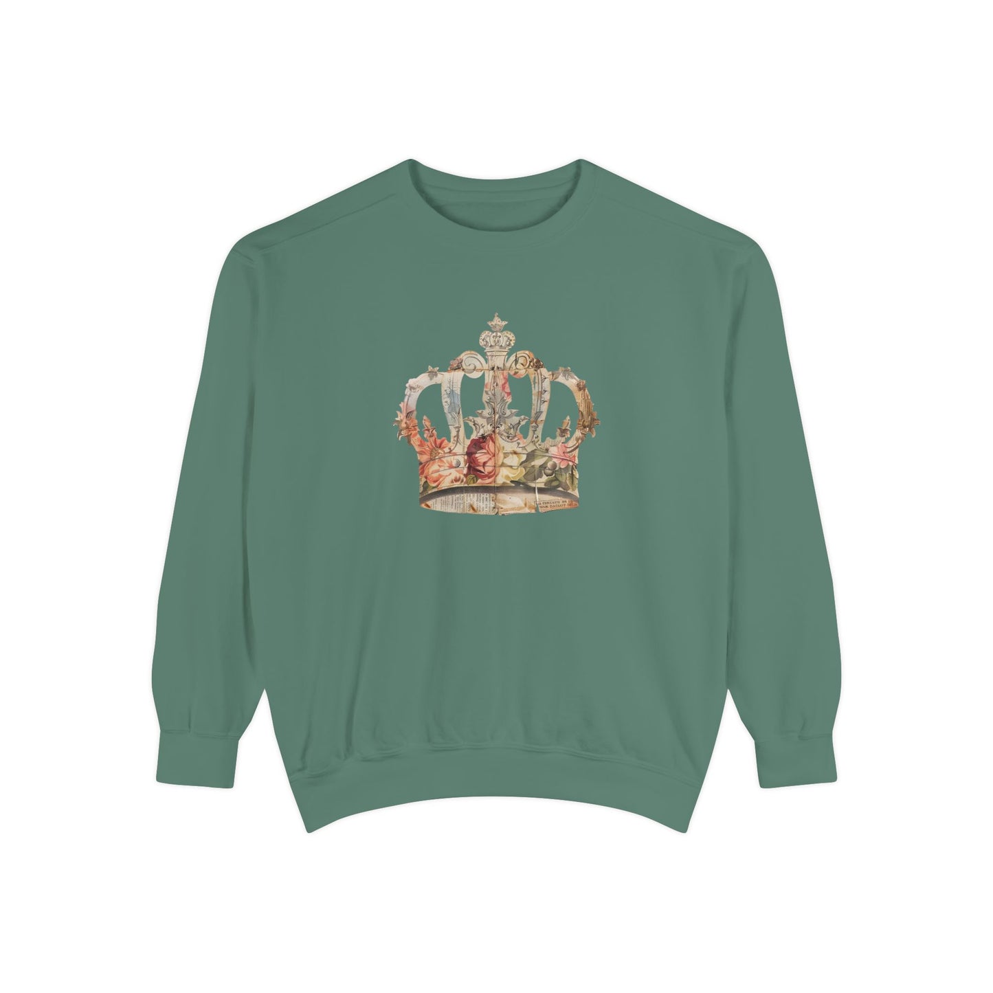Floral Crown Sweatshirt