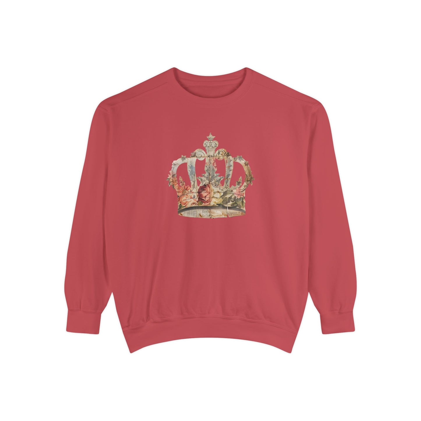 Floral Crown Sweatshirt