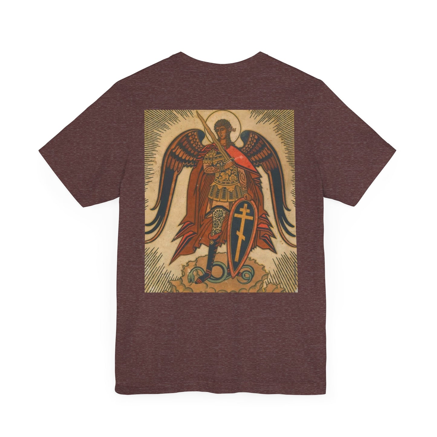 Saint Micheal "Defend us in Battle" Short Sleeve