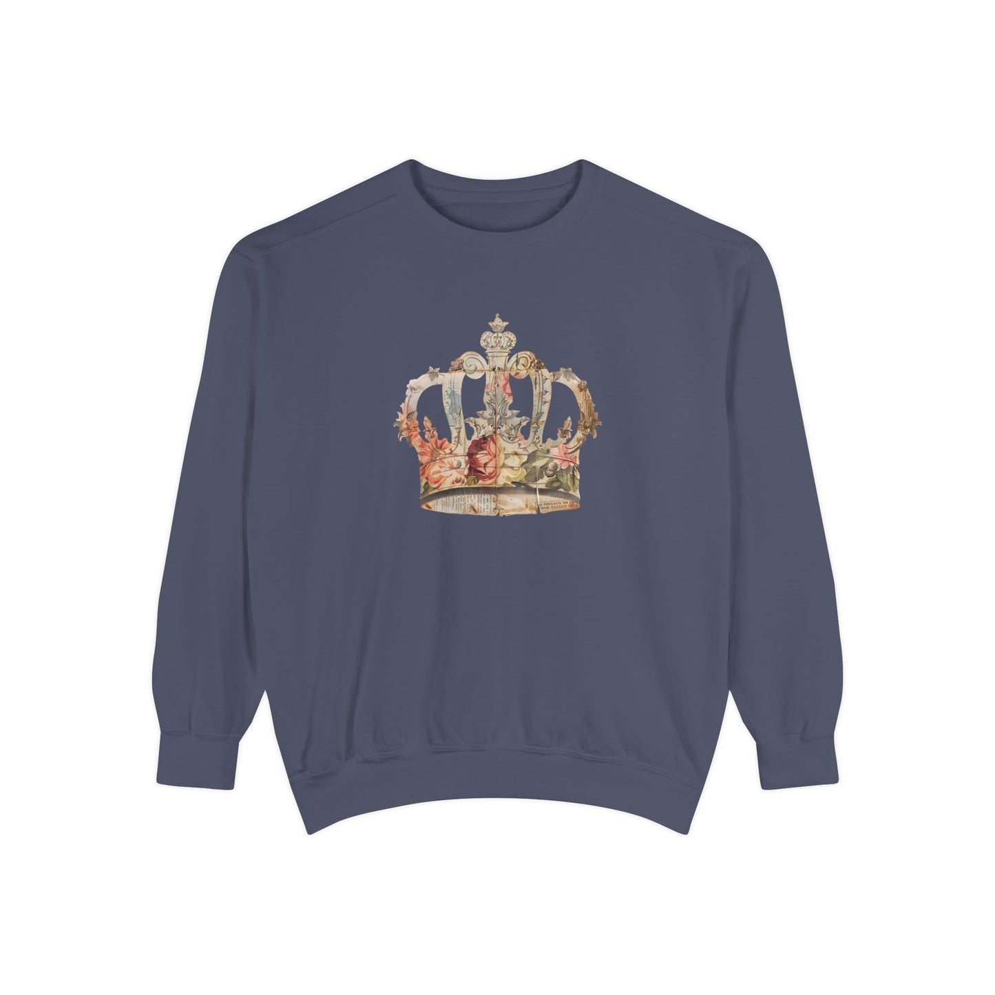 Floral Crown Sweatshirt