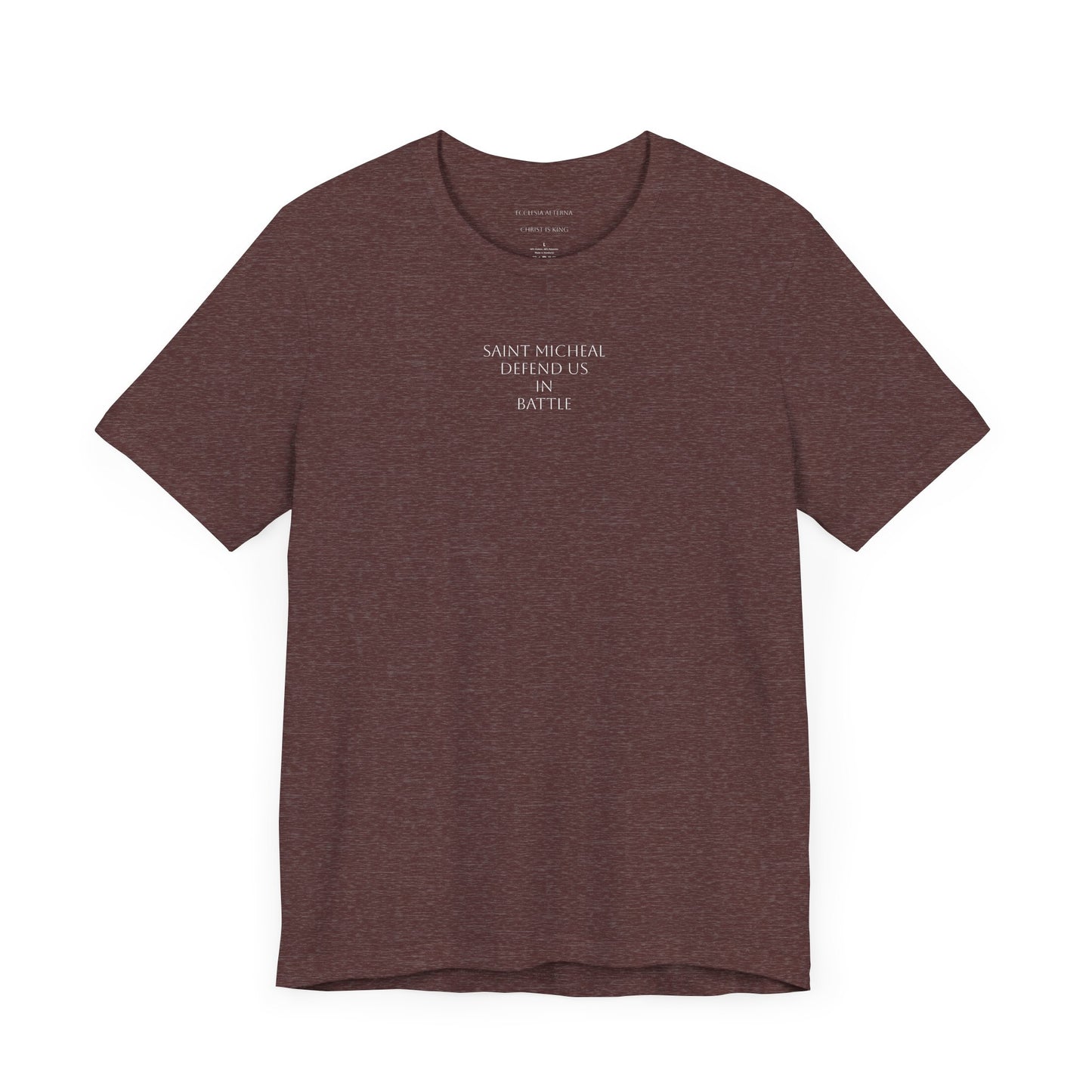 Saint Micheal "Defend us in Battle" Short Sleeve