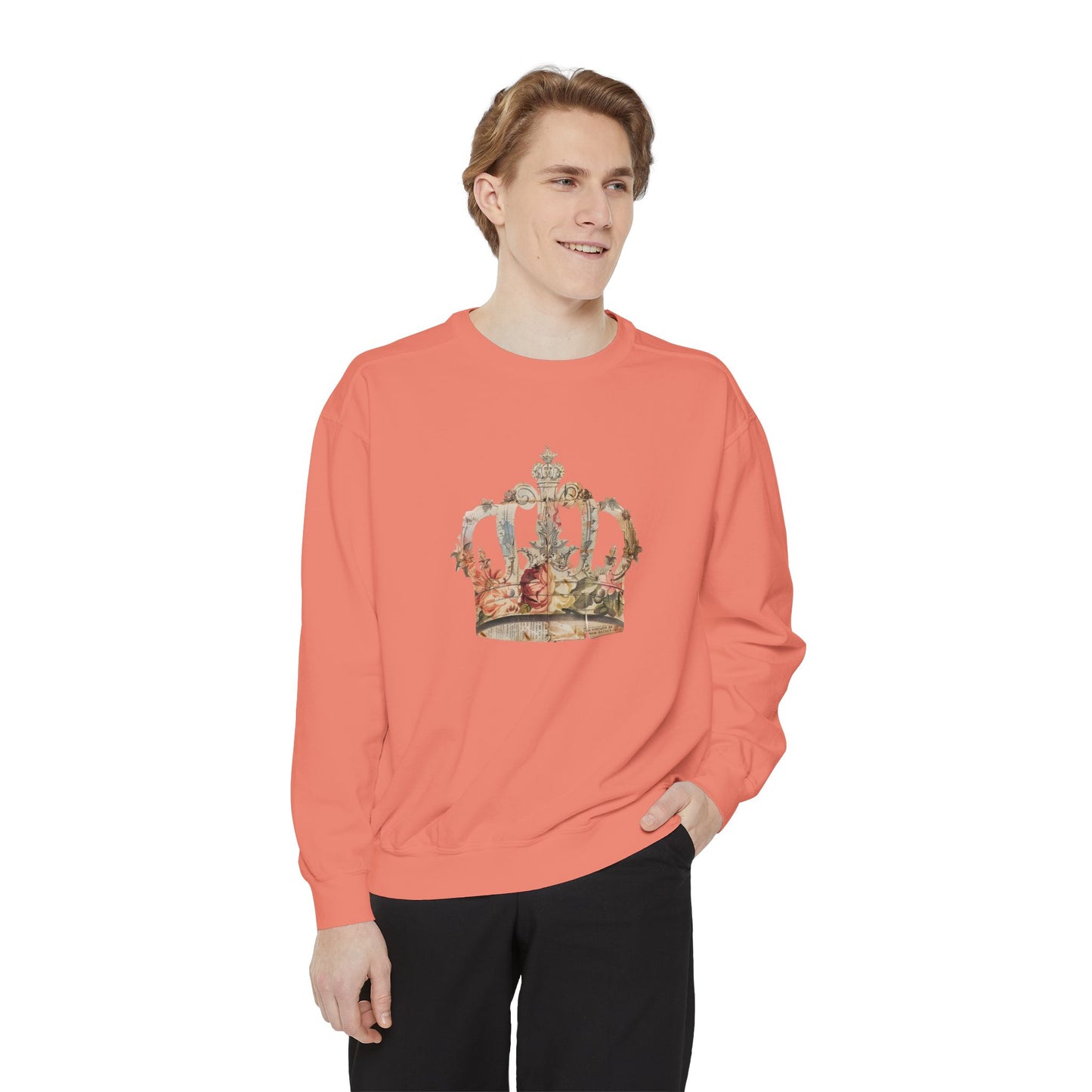 Floral Crown Sweatshirt