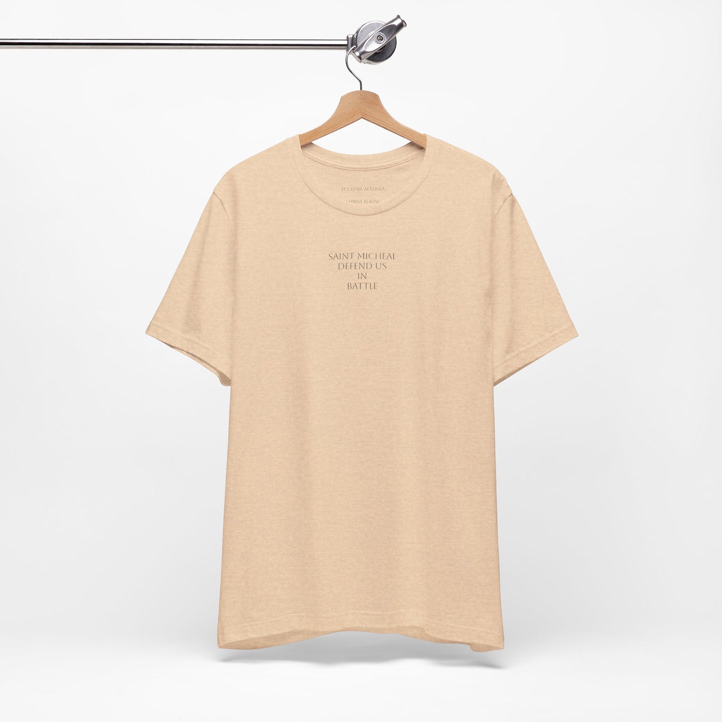 Saint Micheal "Defend us in Battle" Short Sleeve