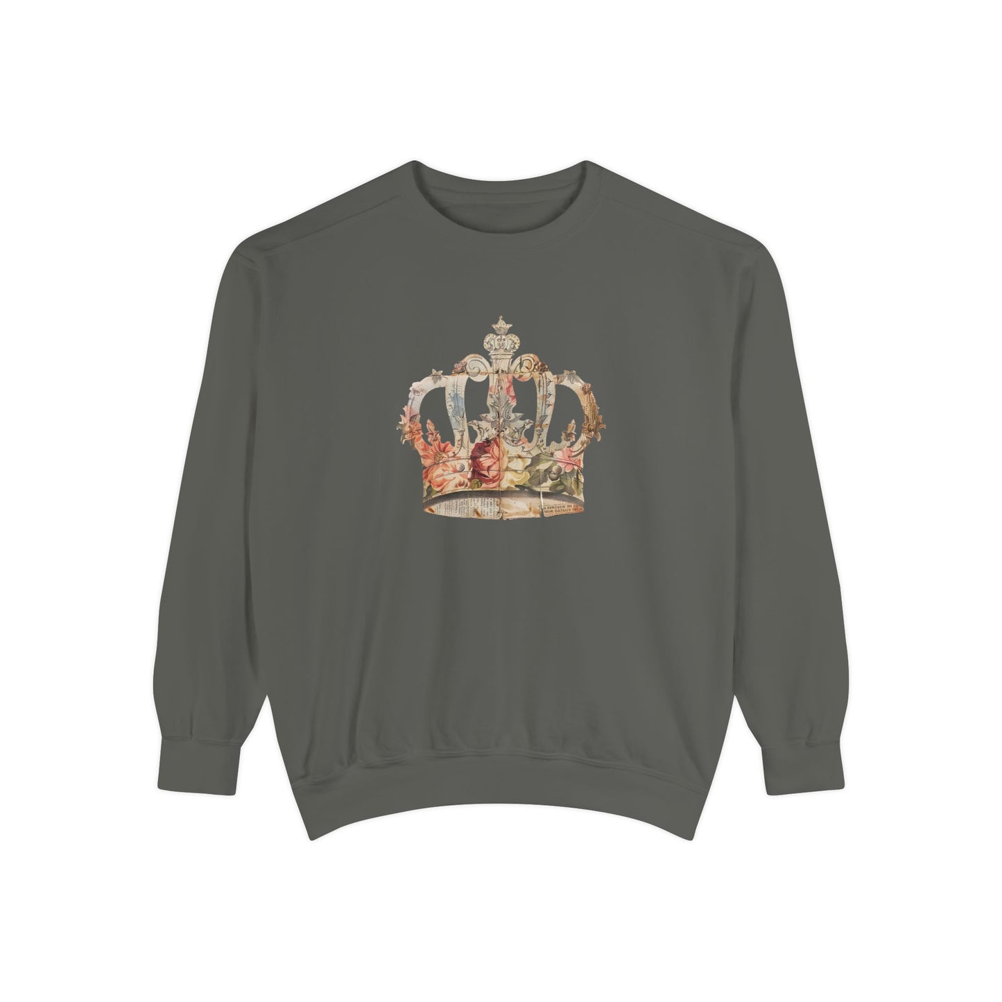 Floral Crown Sweatshirt
