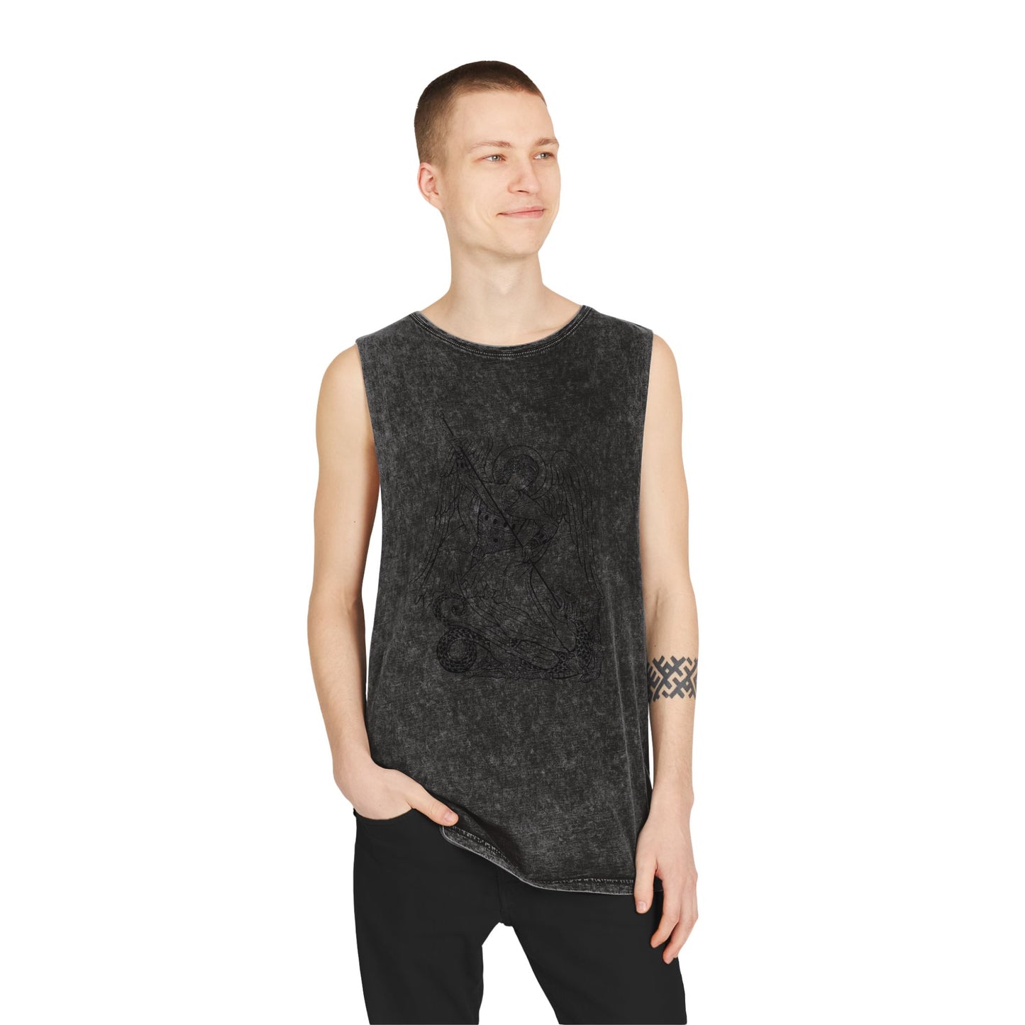 St. Michael Stonewash Tank Top