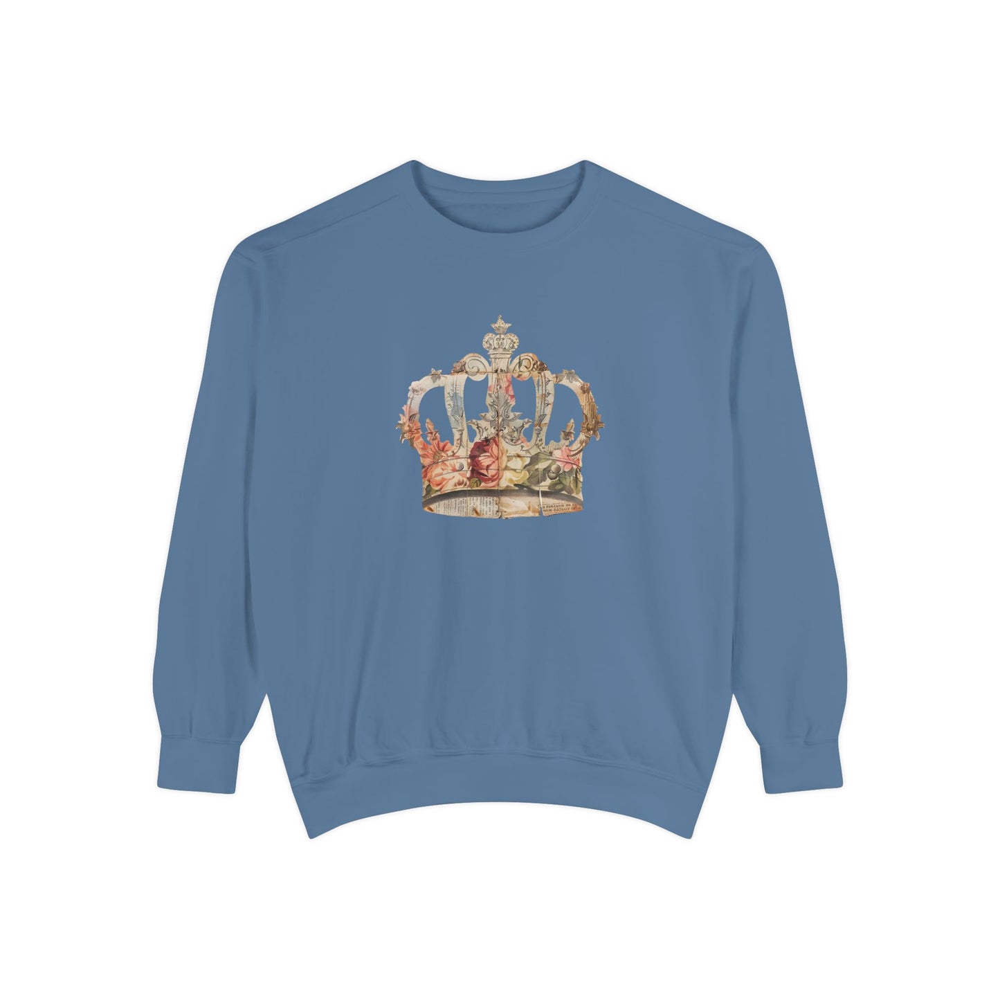 Floral Crown Sweatshirt