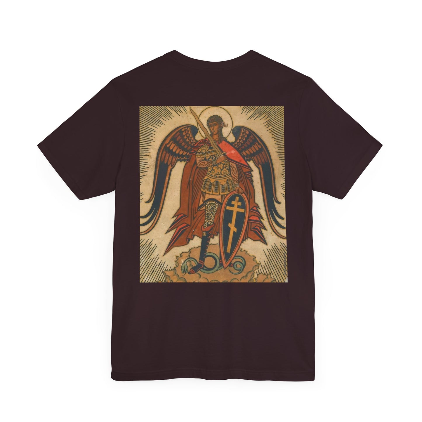 Saint Micheal "Defend us in Battle" Short Sleeve