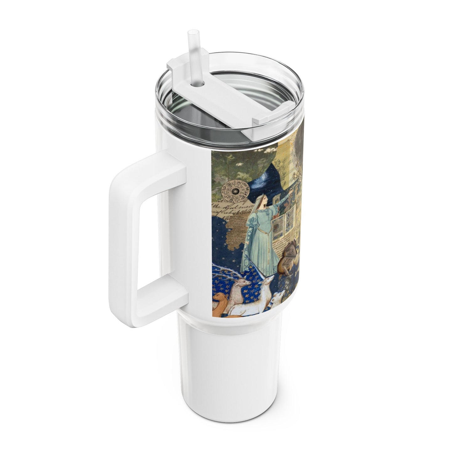 Romanticized Collage 40oz Tumbler