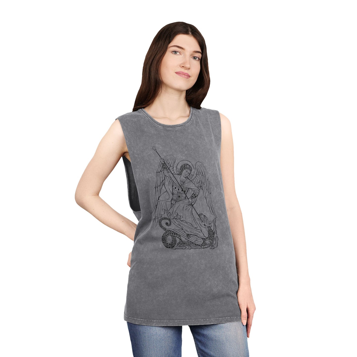 St. Michael Stonewash Tank Top