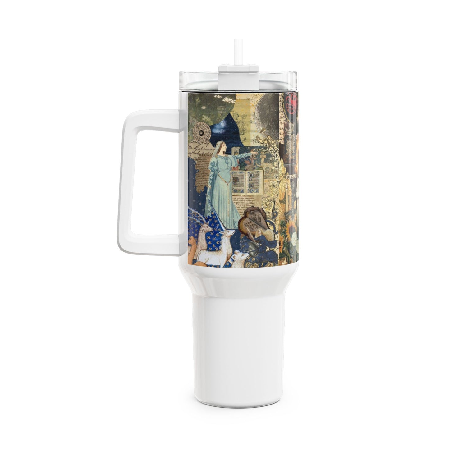 Romanticized Collage 40oz Tumbler