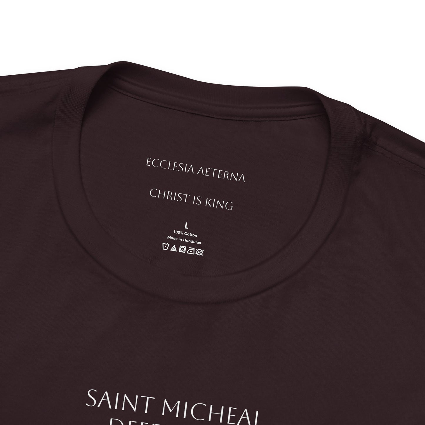 Saint Micheal "Defend us in Battle" Short Sleeve