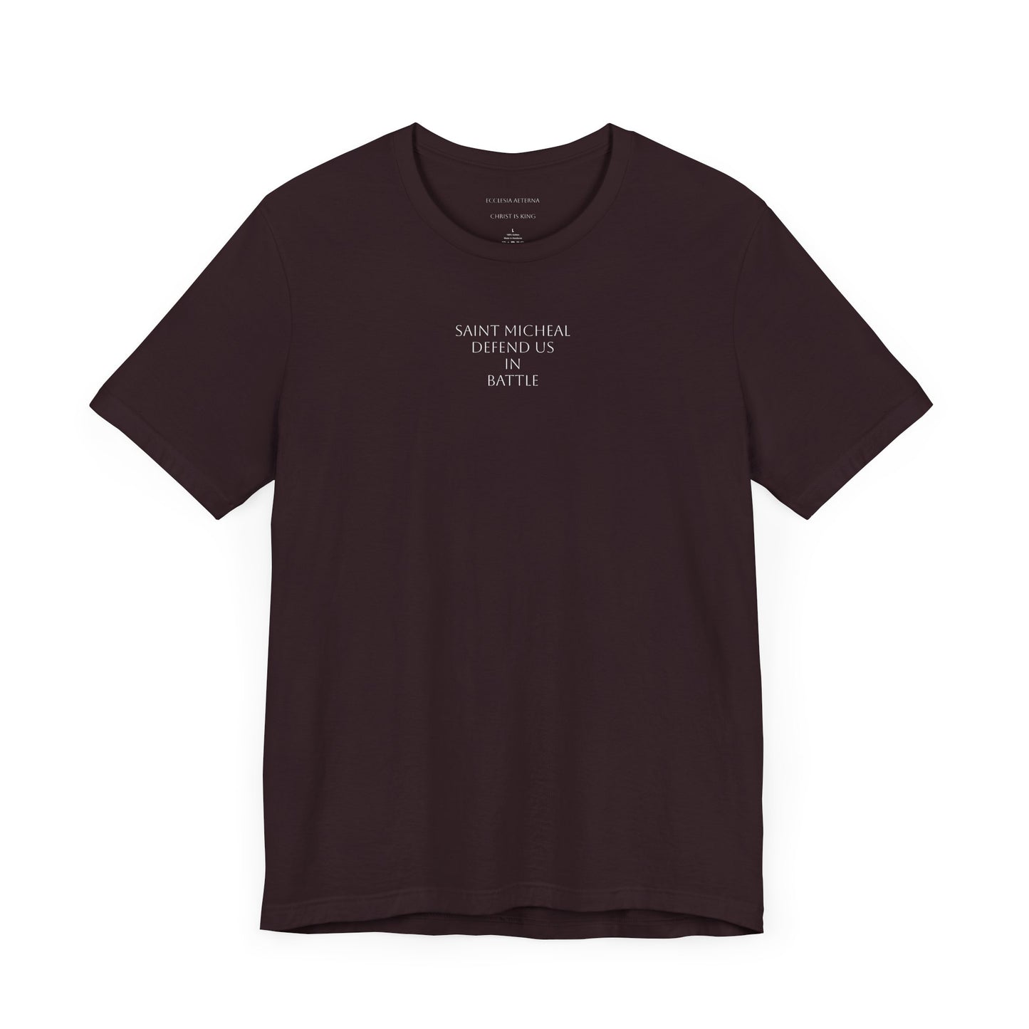 Saint Micheal "Defend us in Battle" Short Sleeve