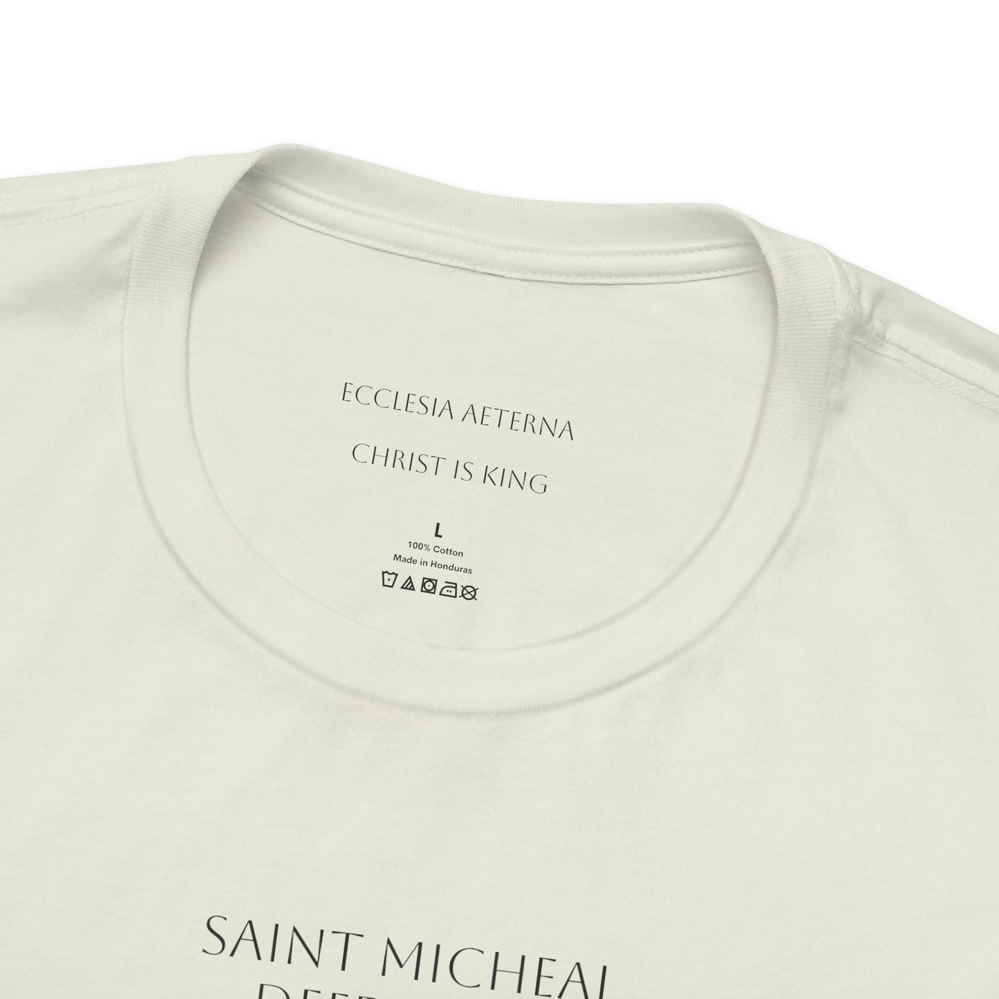 Saint Micheal "Defend us in Battle" Short Sleeve