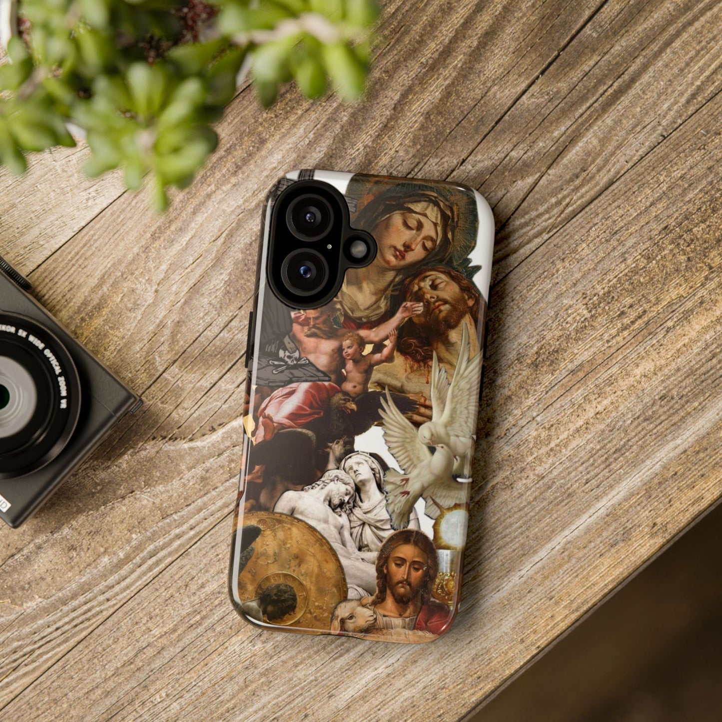 Jesus and Mary inspired Tough Case