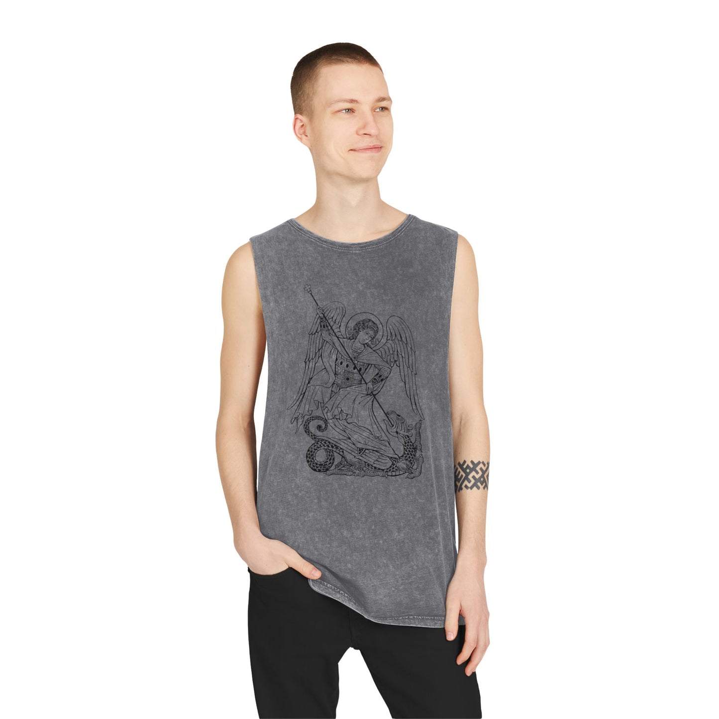 St. Michael Stonewash Tank Top