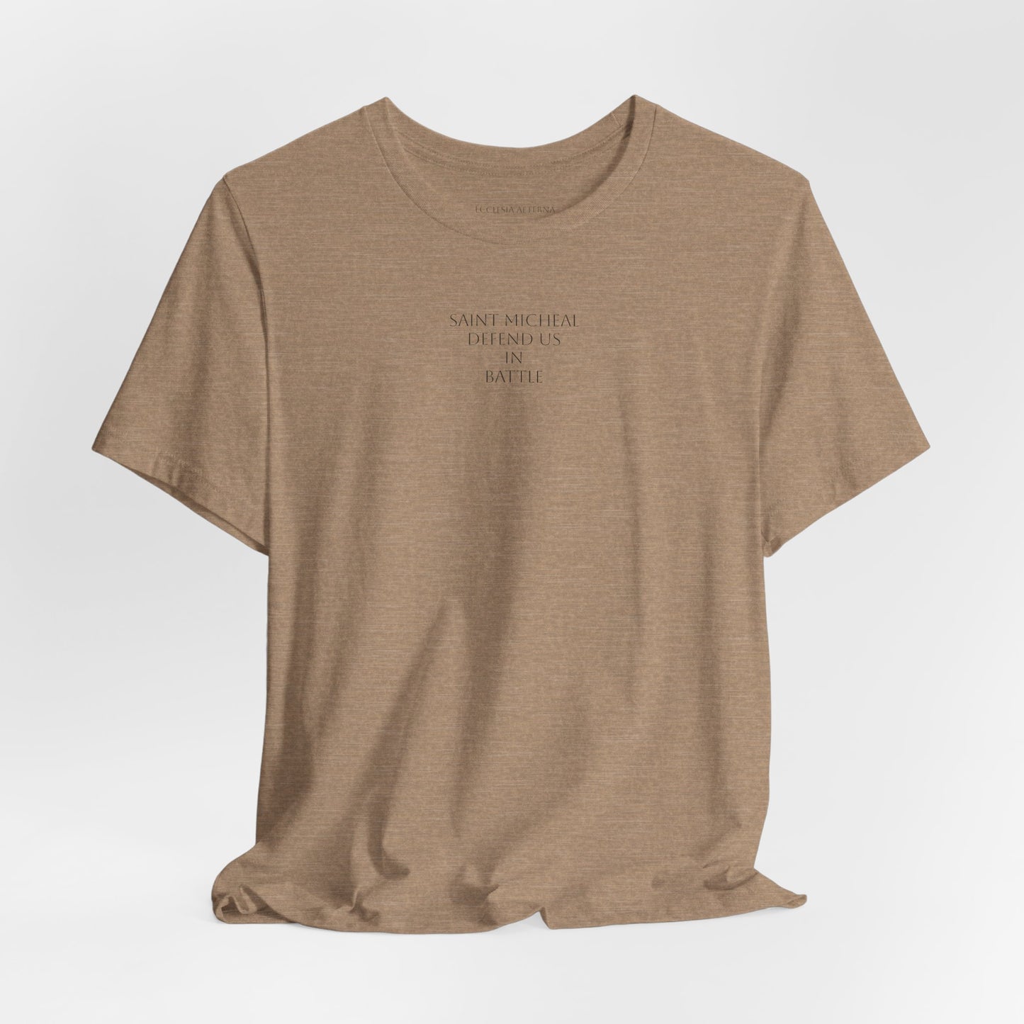 Saint Micheal "Defend us in Battle" Short Sleeve