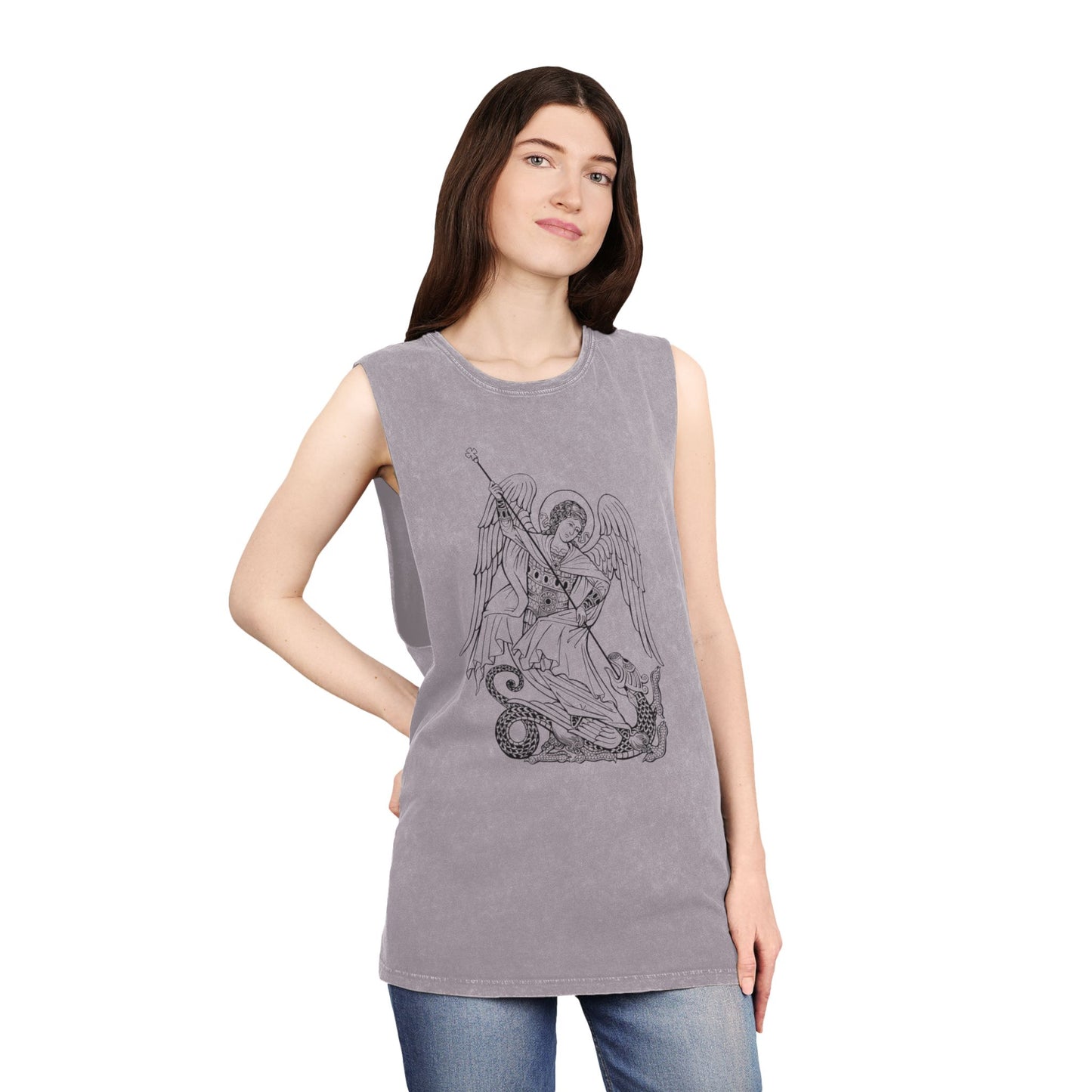St. Michael Stonewash Tank Top
