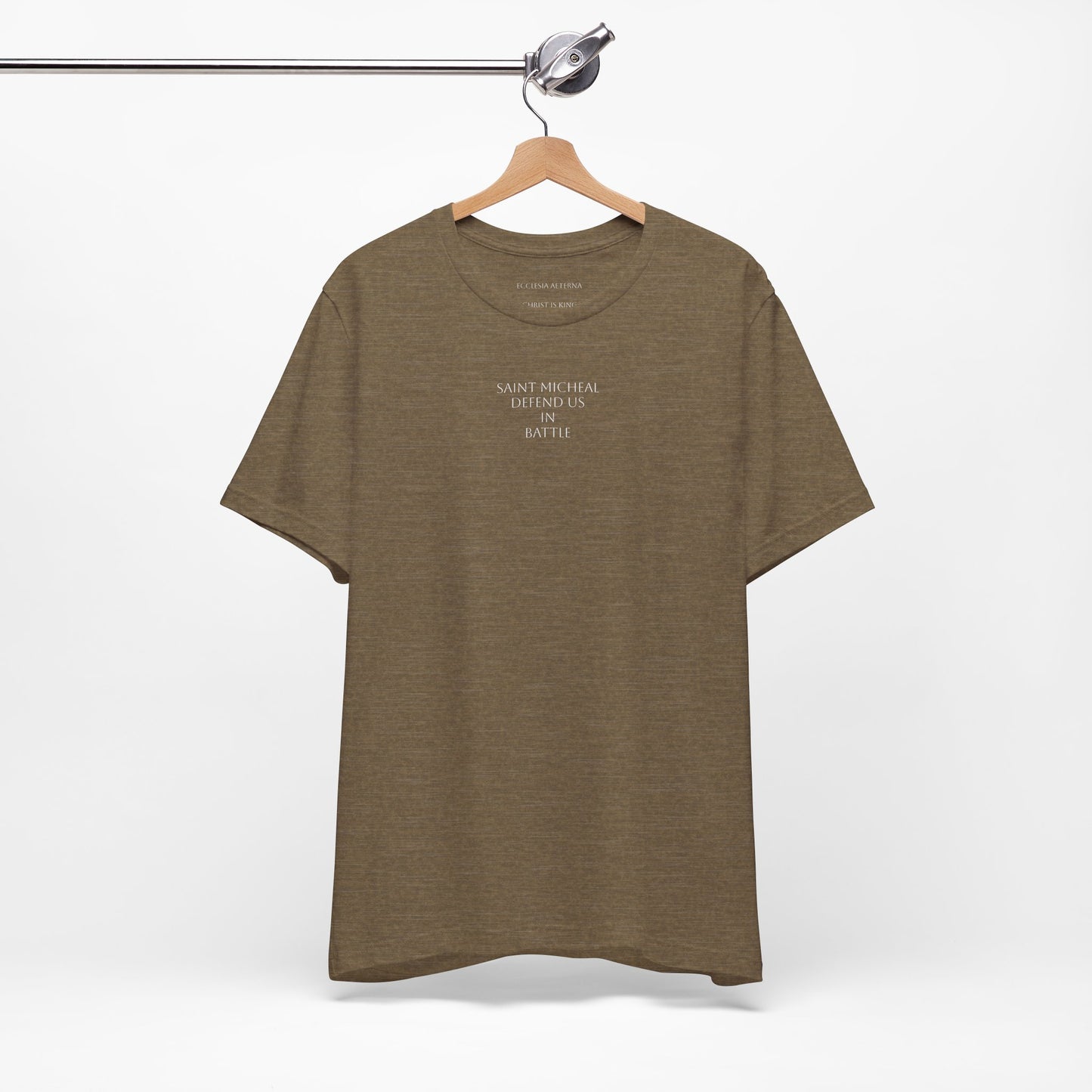 Saint Micheal "Defend us in Battle" Short Sleeve