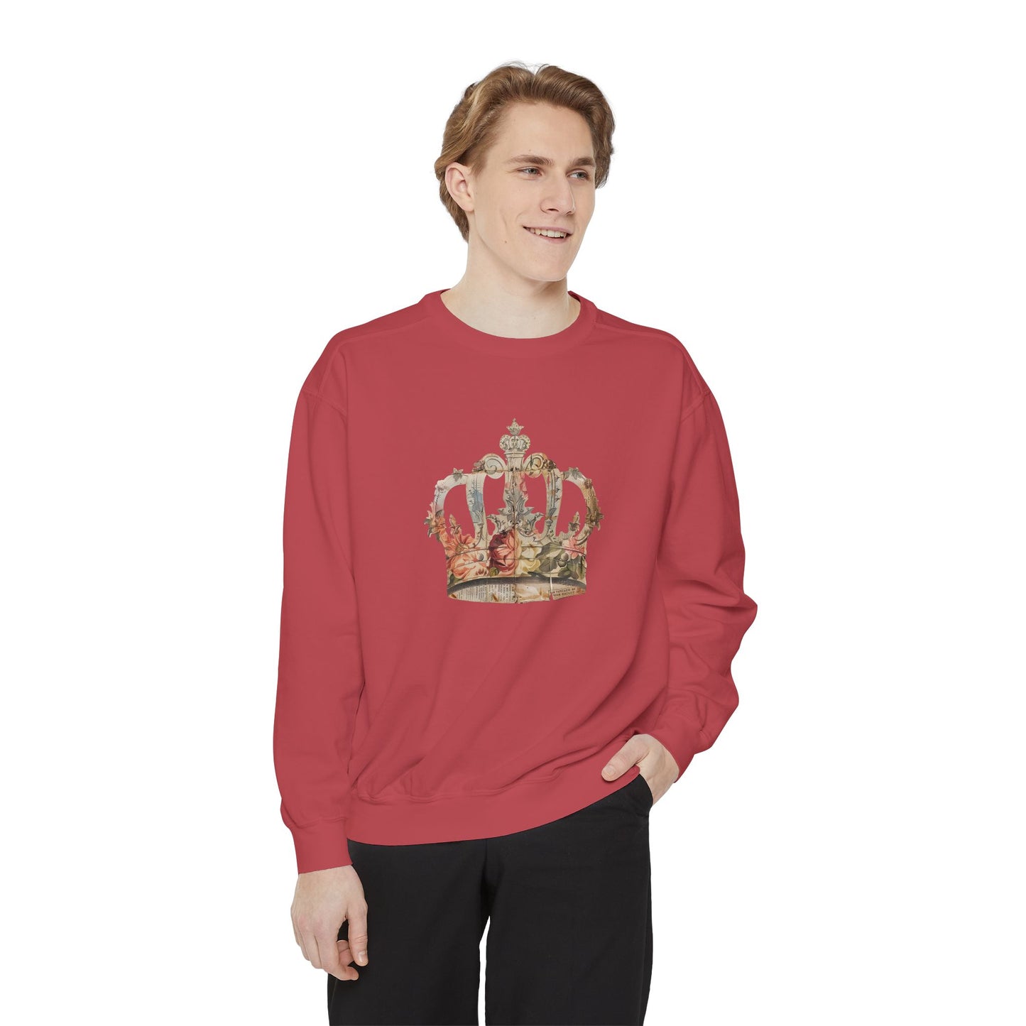 Floral Crown Sweatshirt