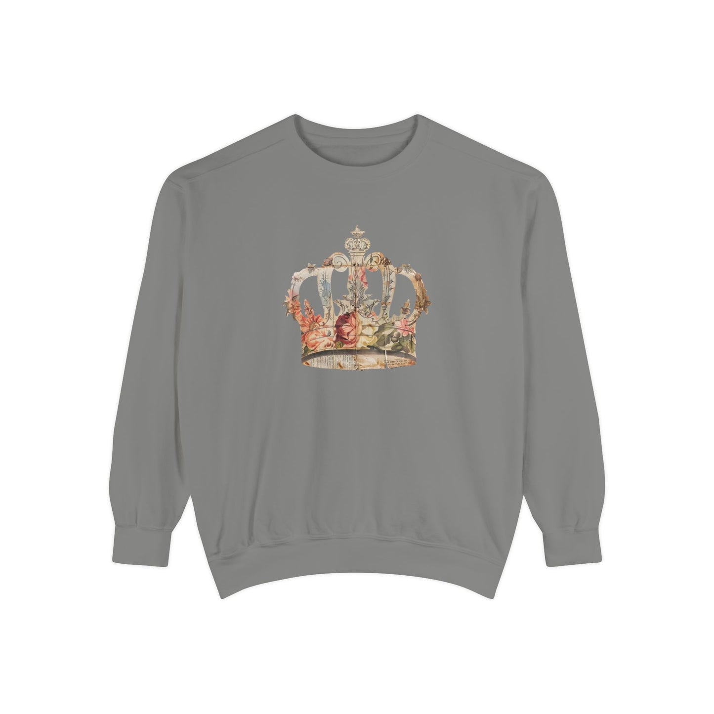 Floral Crown Sweatshirt