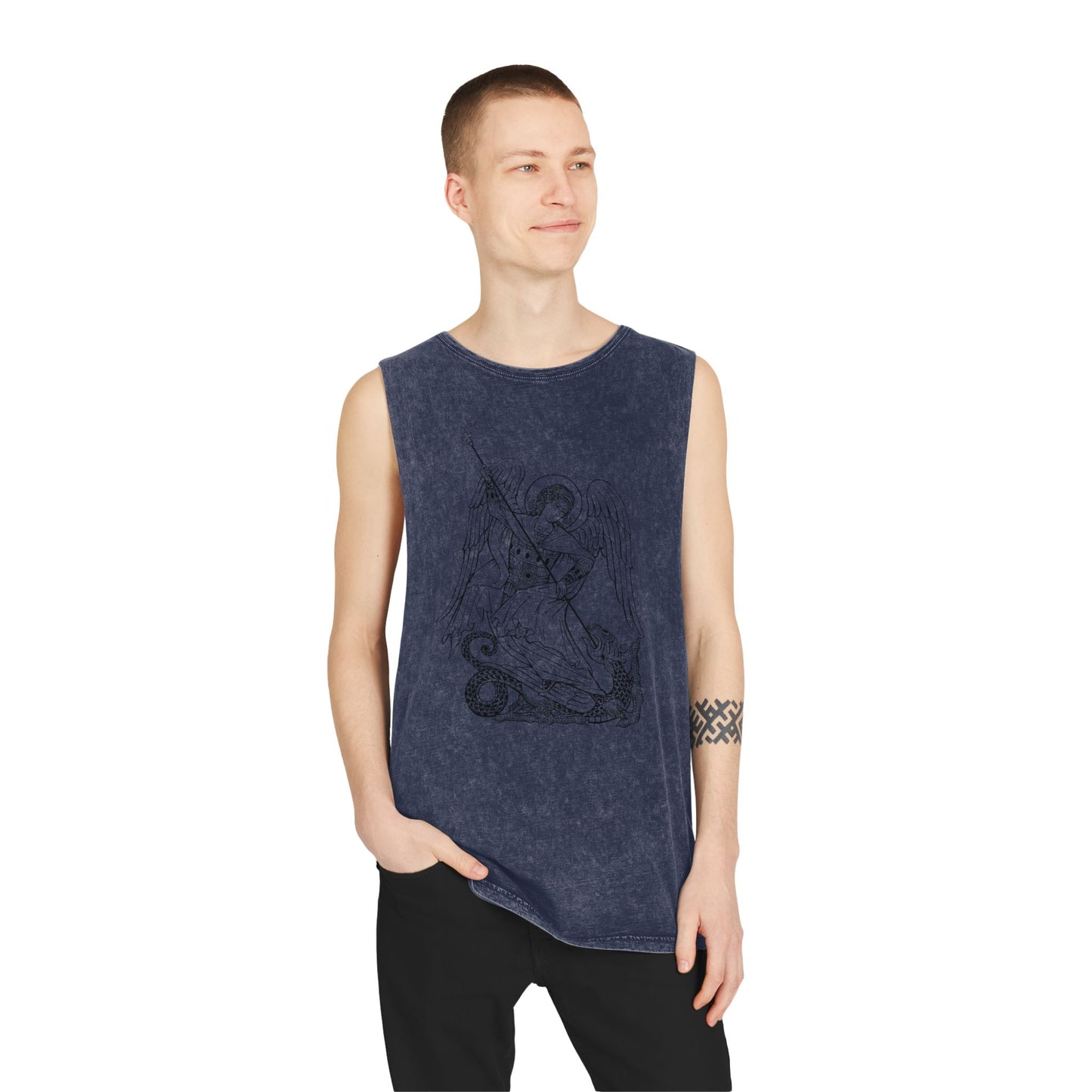 St. Michael Stonewash Tank Top