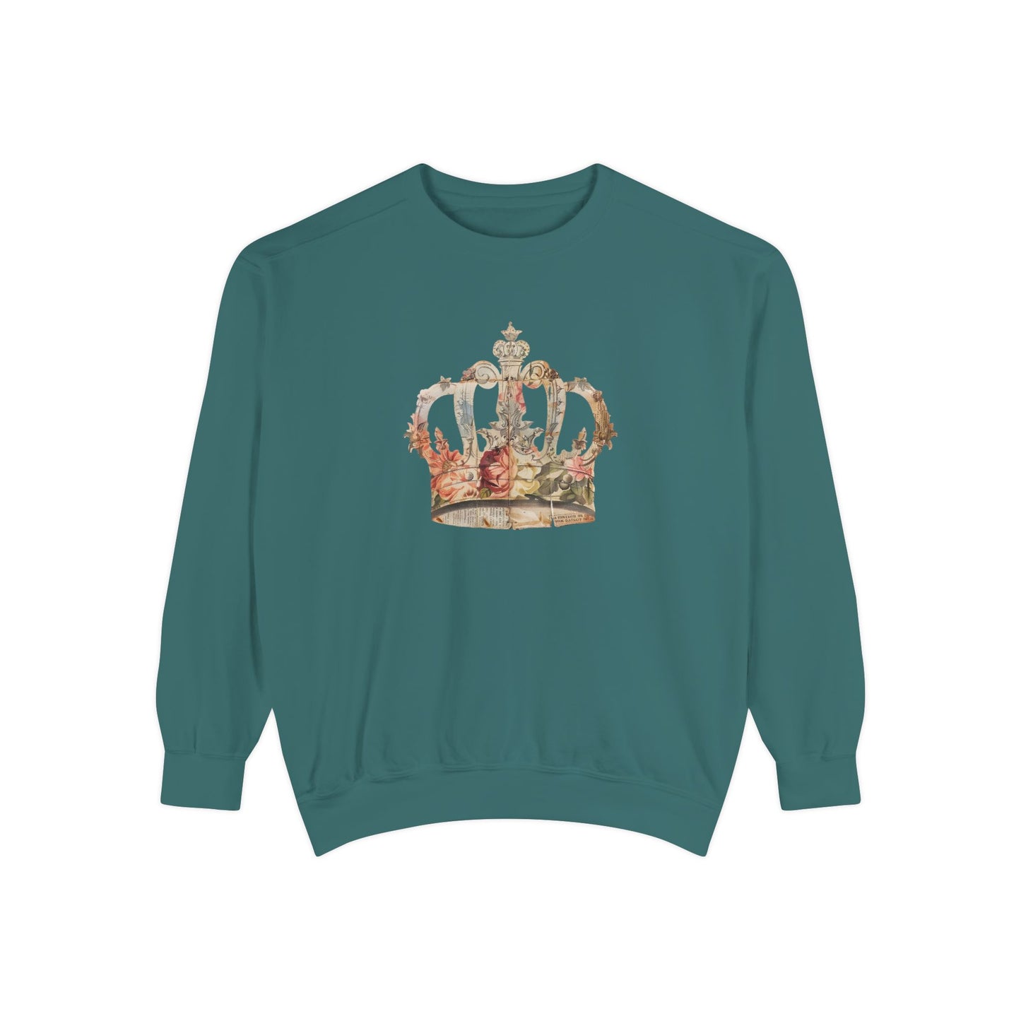 Floral Crown Sweatshirt