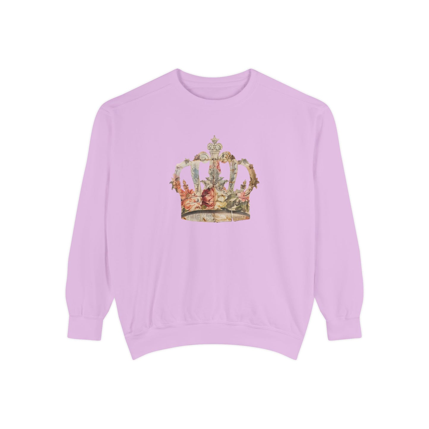 Floral Crown Sweatshirt