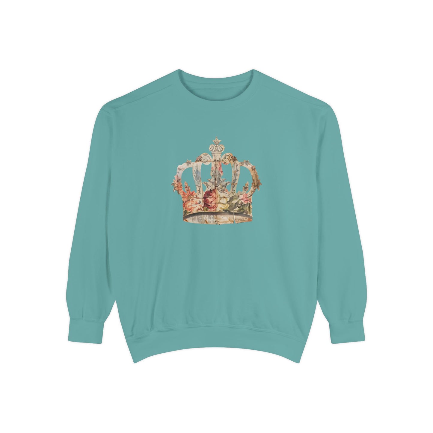 Floral Crown Sweatshirt