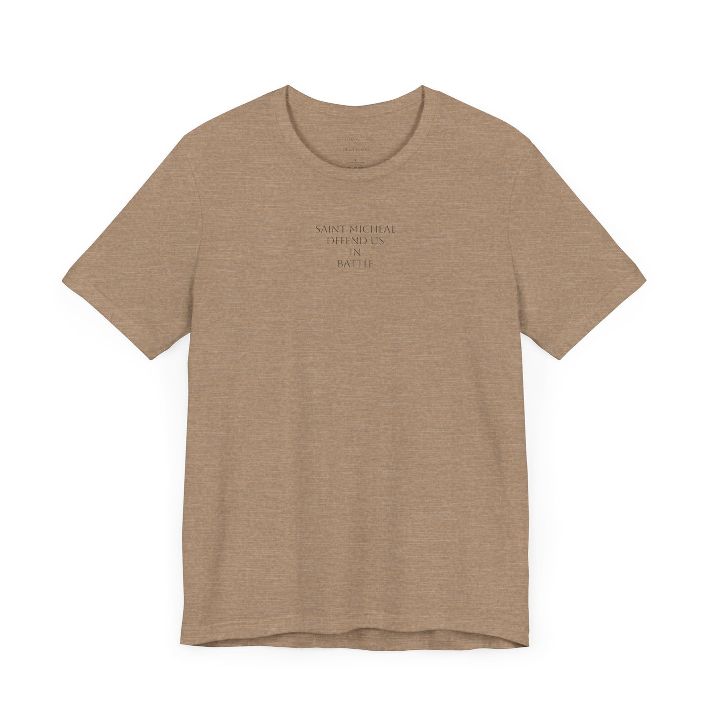 Saint Micheal "Defend us in Battle" Short Sleeve